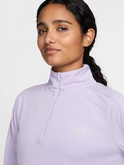 Lila - Nike Pacer Langarm-Laufoberteil mit halbem Reißverschluss - Bild 6 von 6