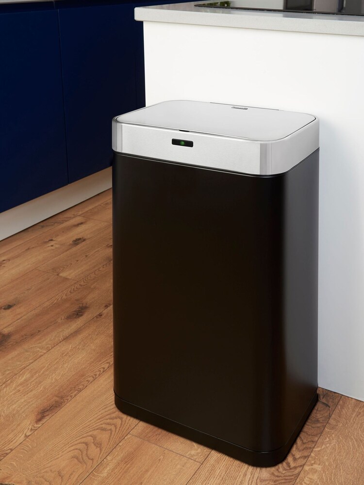 Tower Black 75L Rectangular Sensor Bin - Image 1 of 4