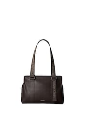 Calvin Klein Brown Logo Strap Tote Bag - Image 2 of 4