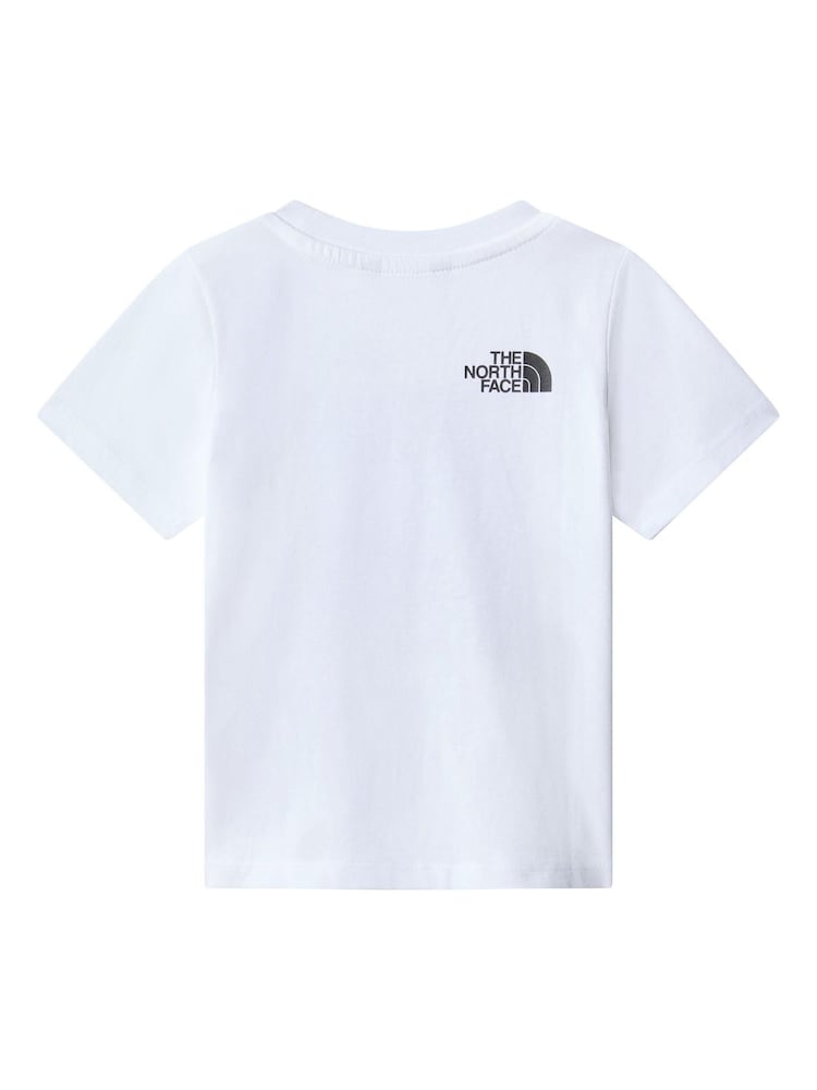 The North Face White Lifestyle Graphic Kids T-Shirt - Image 5 of 5