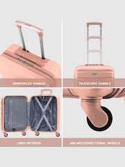 Flight Knight 55x40x20cm Ryanair Priority 4 Wheel ABS Hard Case Cabin Carry On Hand Luggage - Image 7 of 7