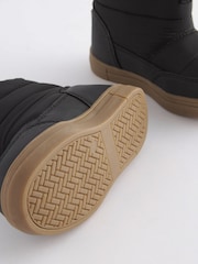 Black Thermal Thinsulate™ Lined Quilted Water Resistant Boots - Image 3 of 6