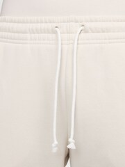 Nike Cream Phoenix Fleece Mid-Rise Logo Joggers - Image 3 of 9