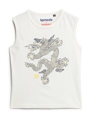 SUPERDRY Cream x Komodo ETD Vest Top - Image 4 of 5