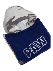 Vanilla Underground Blue Paw Patrol Character Towel 100% Cotton Poncho - Image 4 of 7
