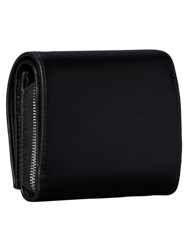 Calvin Klein Black Embossed Monogram Bifold Wallet - Image 2 of 3 Calvin Klein Black Embossed Monogram Bifold Wallet - Image 2 of 3