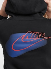 Nike Black Multi Logo Overhead Hoodie - Image 7 of 8