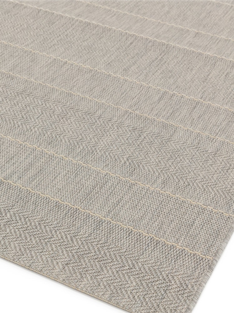 Asiatic Rugs Beige Patio Stripe Outdoor Rug - Image 2 of 3