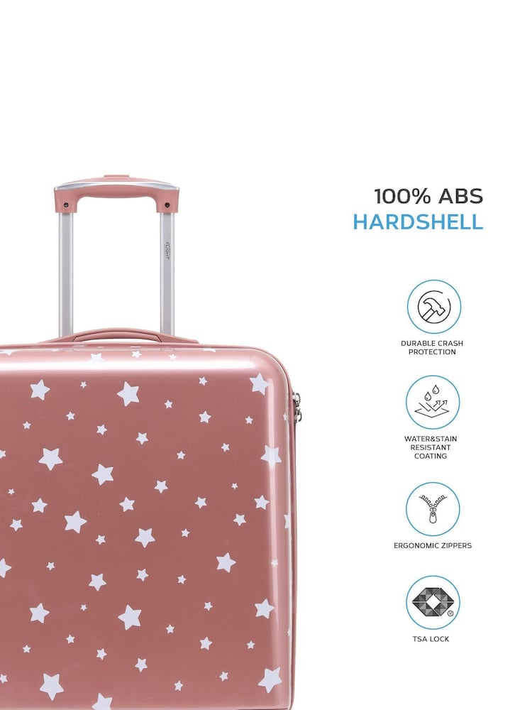 Flight Knight Hardcase Large Check in Suitcases and Cabin Case Luggage Set of 3 - Image 2 of 7