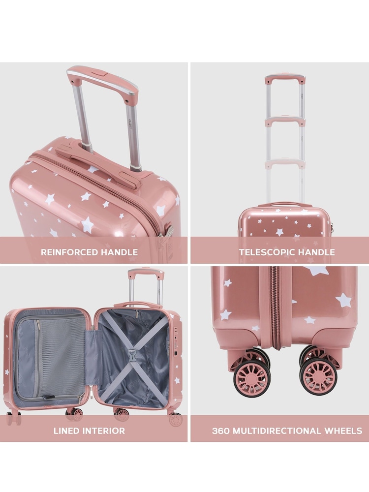 Flight Knight Hardcase Large Check in Suitcases and Cabin Case Luggage Set of 3 - Image 4 of 7