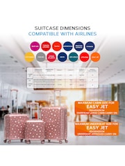Flight Knight Hardcase Large Check in Suitcases and Cabin Case Luggage Set of 3 - Image 7 of 7
