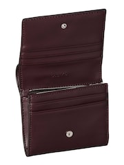 Calvin Klein Red Embossed Monogram Bifold Wallet - Image 3 of 3