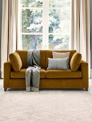 Willow & Hall Mustard Yellow Somerton Sofa Bed - Image 1 of 5