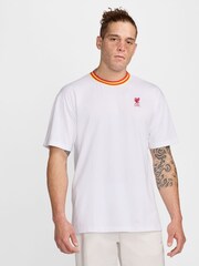 Nike White Liverpool FC Premium Oversized T-Shirt - Image 1 of 6