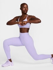 Nike Indigo Blue One High Rise Leggings - Image 3 of 6