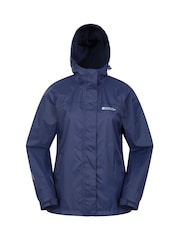 Mountain Warehouse Womens Blue Torrent Lightweight Waterproof Jacket - Image 2 of 5