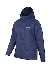 Mountain Warehouse Womens Blue Torrent Lightweight Waterproof Jacket - Image 3 of 5