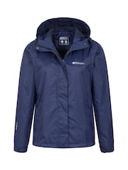 Mountain Warehouse Womens Blue Torrent Lightweight Waterproof Jacket - Image 4 of 5