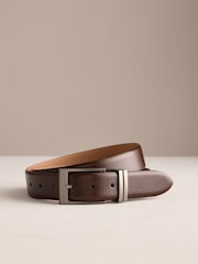 Negro/Marrón - Leather Signature Belt Made In Italy 2 Pack - Imagen 2 de 7