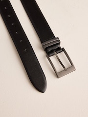 Black/Brown Leather Signature Belt Made In Italy 2 Pack - Image 8 of 9