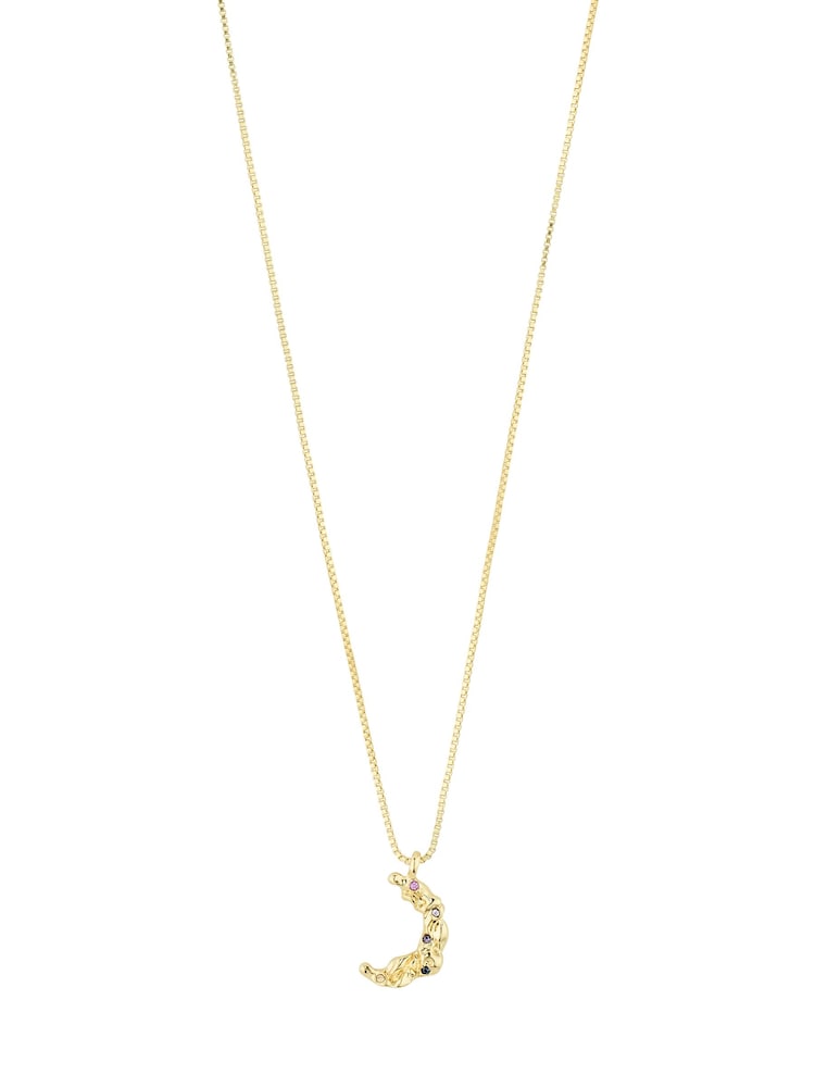 PILGRIM Gold REMY Moon Recycled Necklace - Image 2 of 5