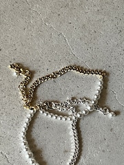 PILGRIM Silver RELANDO Beaded Bracelet with Glass Pearls - Image 1 of 5