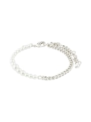 PILGRIM Silver RELANDO Beaded Bracelet with Glass Pearls - Image 2 of 5