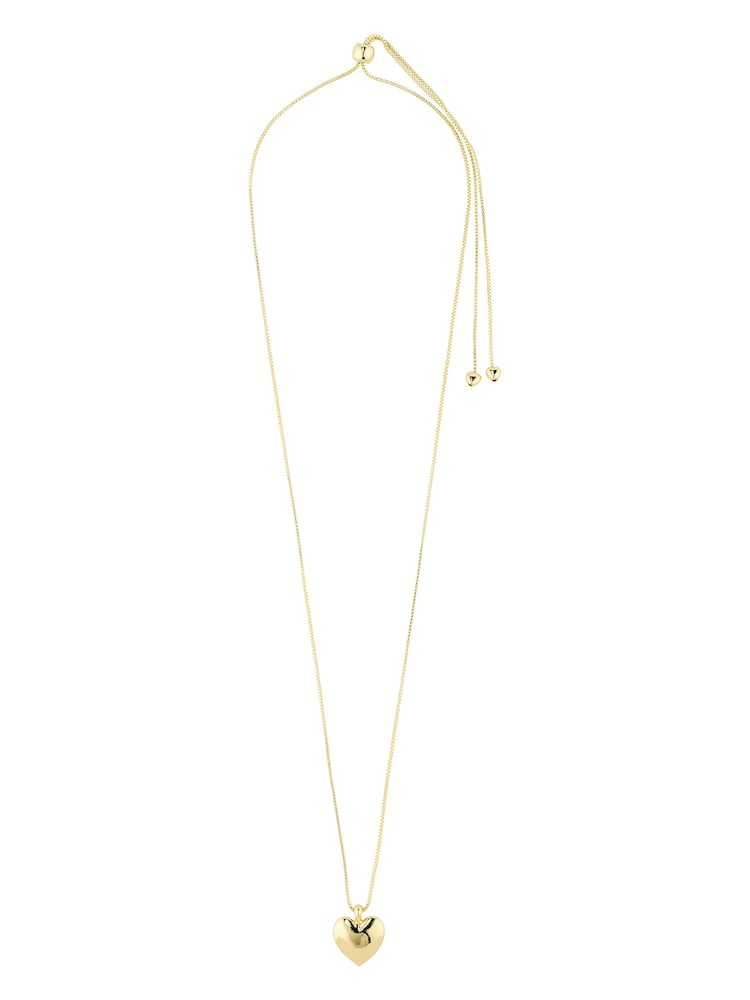 PILGRIM Gold SOPHIA Recycled Heart Necklace Adjustable - Image 1 of 4