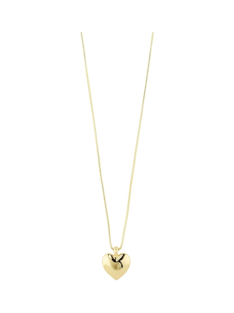 PILGRIM Gold SOPHIA Recycled Heart Necklace Adjustable - Image 2 of 4
