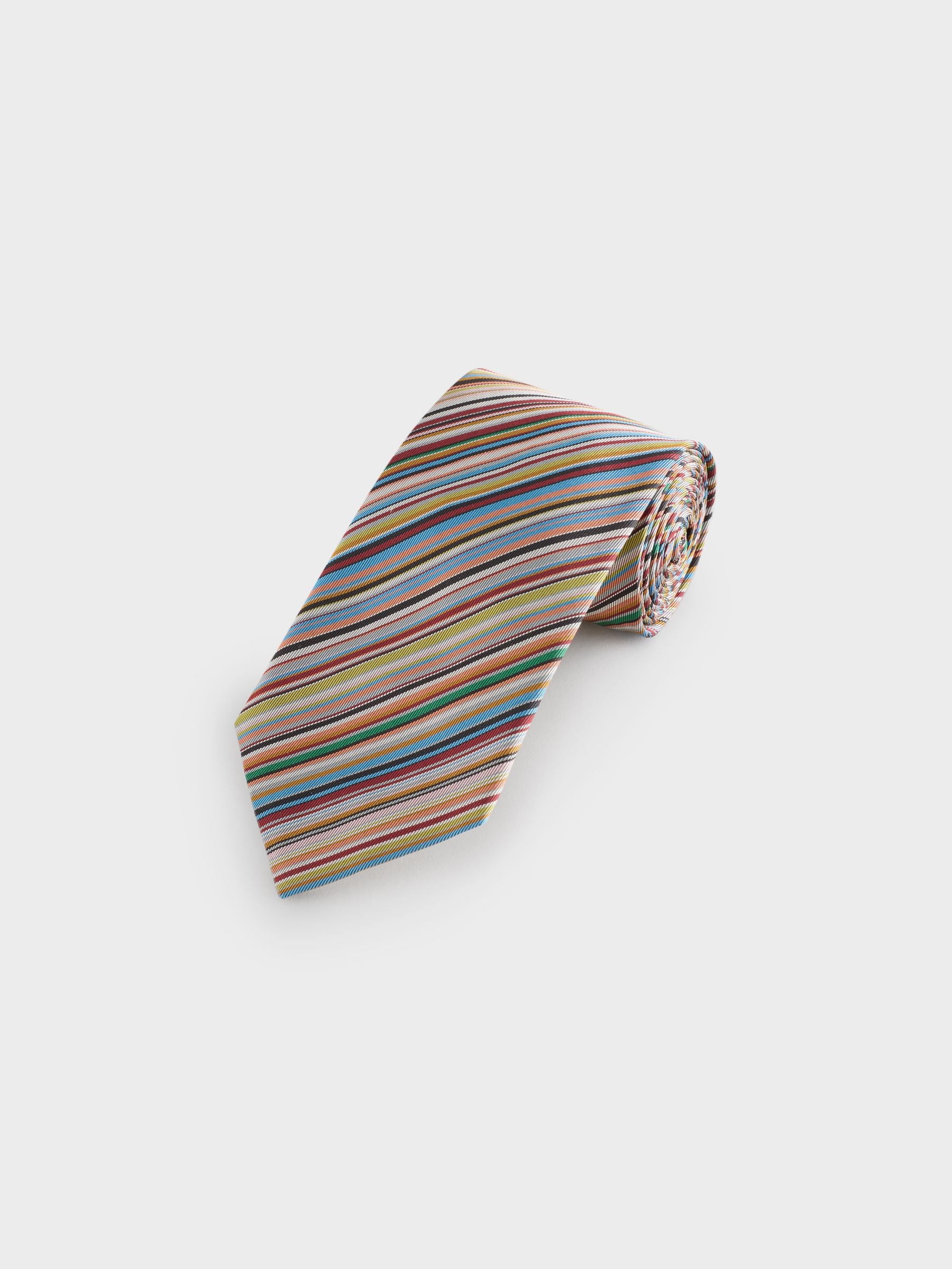 Paul Smith Signature Stripe Silk Tie - Image 3