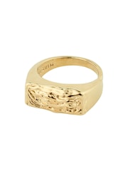 PILGRIM Gold STAR Adjustable and Recycled Ring - Image 3 of 3