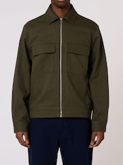 PS Paul Smith Green Zip Through Chore Jacket - Image 1 of 3