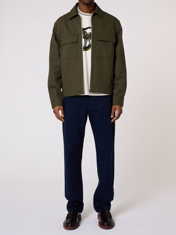 PS Paul Smith Green Zip Through Chore Jacket - Image 3 of 3
