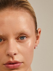 PILGRIM Silver RIKO Stud Earrings 2-in-1 Set - Image 2 of 3