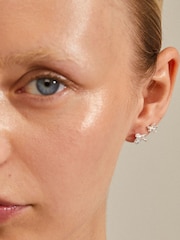PILGRIM Silver RIKO Stud Earrings 2-in-1 Set - Image 3 of 3