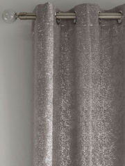 Enhanced Living Grey Halo Ready Made Thermal Eyelet Blackout Eyelet Blackout/Thermal Curtains - Image 1 of 5