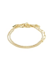 PILGRIM Gold ROWAN Crystal 2-in-1 Bracelet - Image 1 of 4