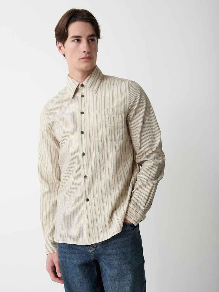 Cămașă cu croială clasică și dungi late PS Paul Smith - Imaginea 1 din 5