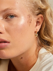PILGRIM Gold SOPHIA Heart Hoops - Image 3 of 4