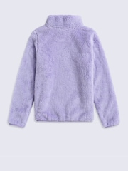 Animal Purple Teddy Kids Half-Zip Fleece - Image 2 of 5
