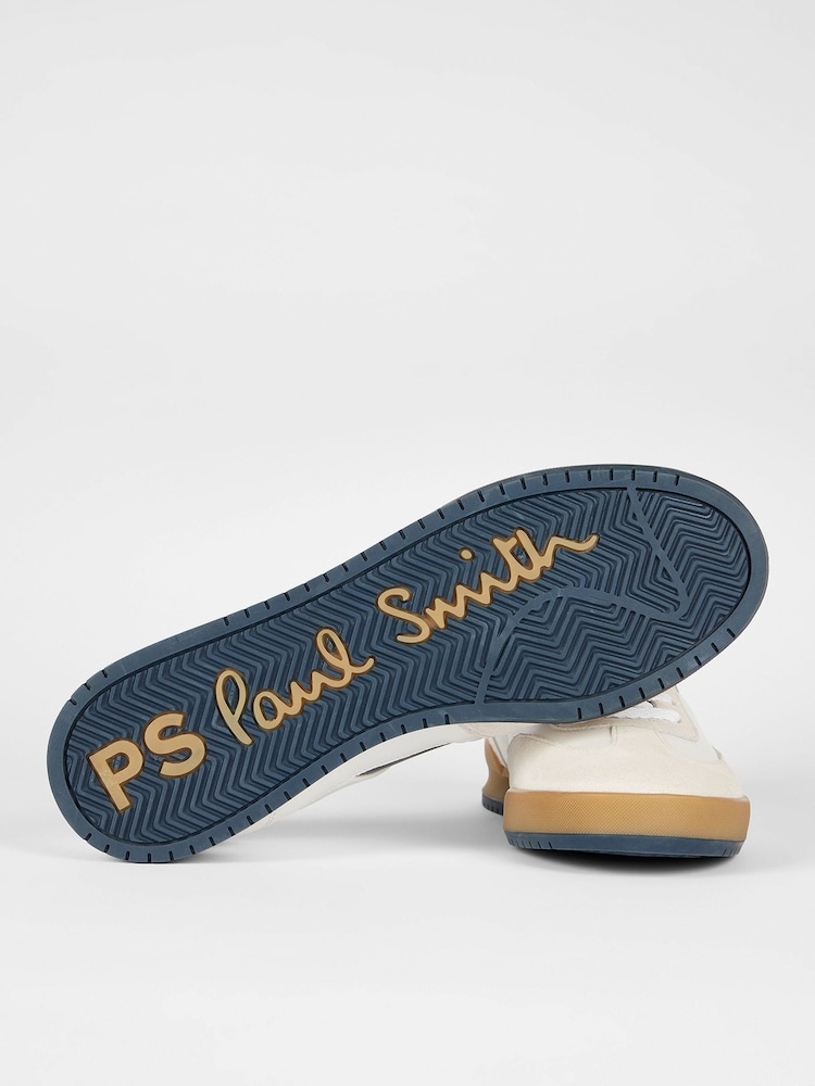 PS Paul Smith White Dover Side Panel Leather Trainers - Image 5 of 5 PS Paul Smith White Dover Side Panel Leather Trainers - Image 5 of 5