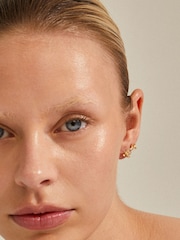 PILGRIM Gold RIKO Stud Earrings 2-in-1 Set - Image 2 of 3