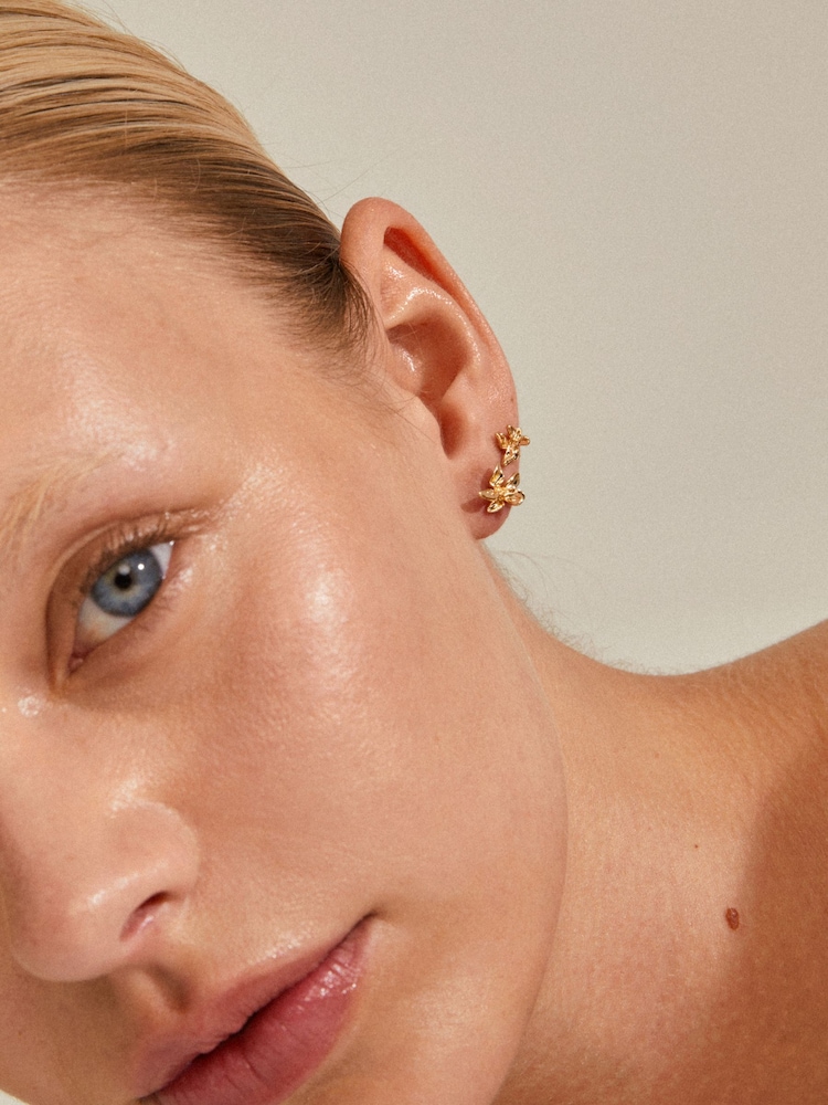 PILGRIM Gold RIKO Stud Earrings 2-in-1 Set - Image 3 of 3