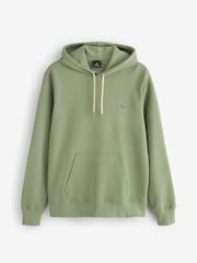 PS Paul Smith Green Cotton Zebra Logo Hoodie - Image 5 of 5