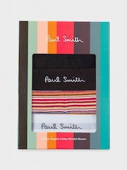 PS Paul Smith Red Signature Stripe Boxers 3 Pack - Image 11 of 11