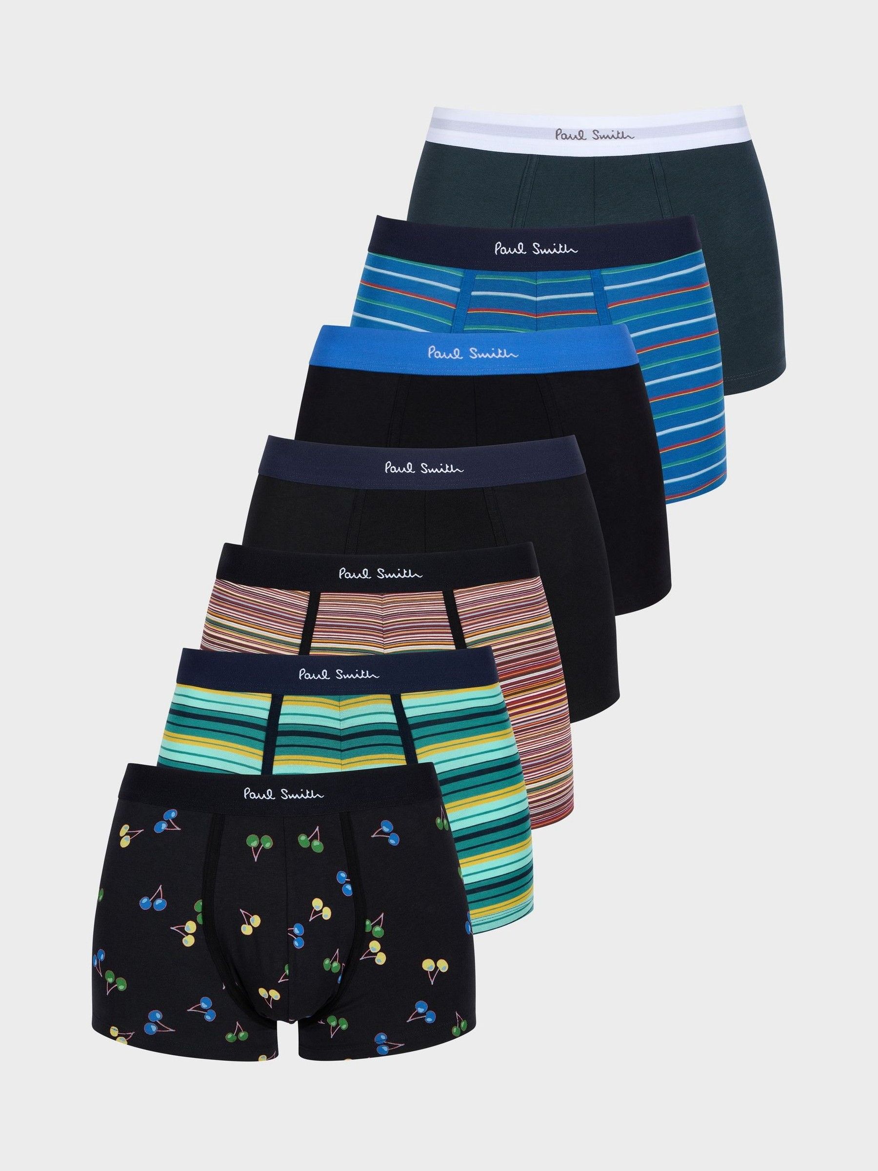 Ps Paul Smith Men's Red Boxers 7 Pack