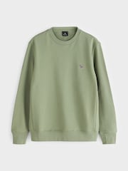 Paul Smith Green Zebra Logo Crew Neck Sweatshirt - Image 5 of 5