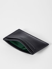 PS Paul Smith Black Zebra Logo Leather Card Holder - Image 3 of 5