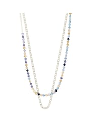 PILGRIM Silver REIGN Necklaces 2-in-1 Set, 1 with Crystals - Image 3 of 4