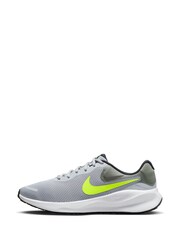 Nike Grey Regular Fit Revolution 7 Road Running Trainers - Image 8 of 12